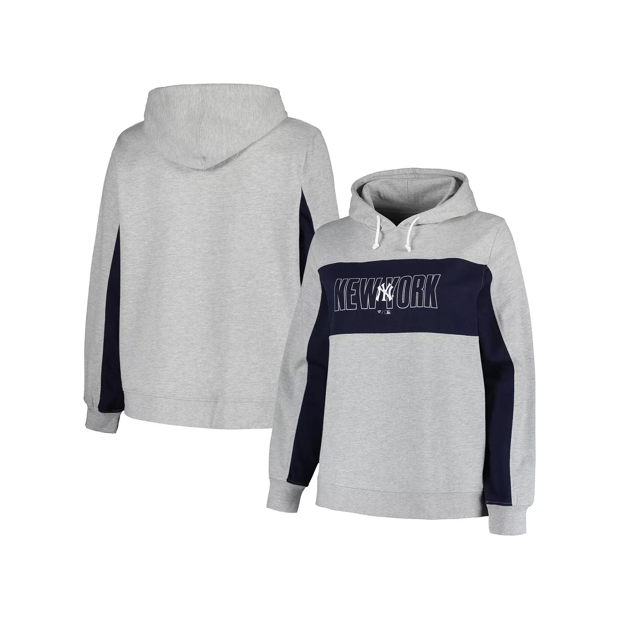 Women's Profile Heather Gray New York Yankees Plus  Product Image