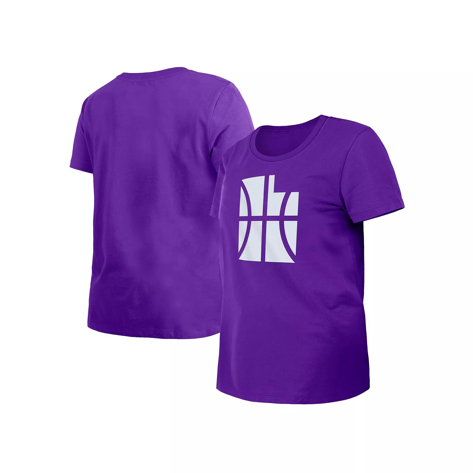 Women's New Era Purple Utah Jazz 2023/24 City Edition T-Shirt, Size: Medium, Jaz Purple Product Image