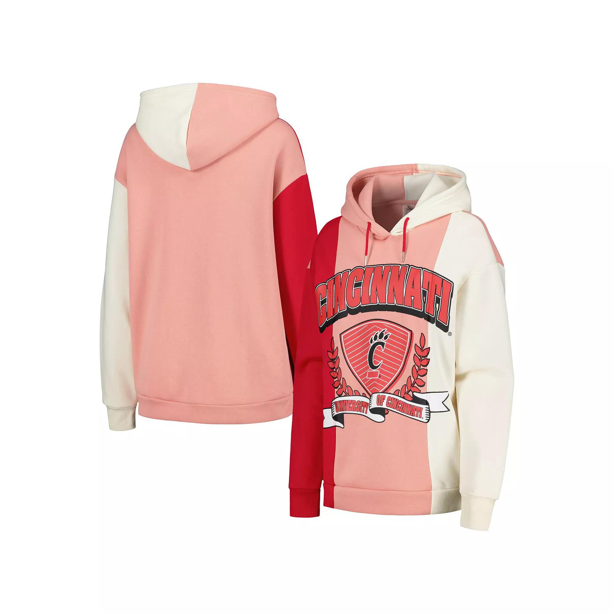 Women's Gameday Couture Red Cincinnati Bearcats Hall of Fame Colorblock Pullover Hoodie, Size: Medium Product Image