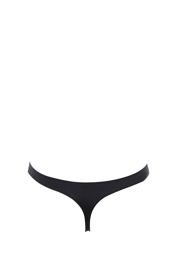  plunge self adhesive backless bodysuit - black Product Image