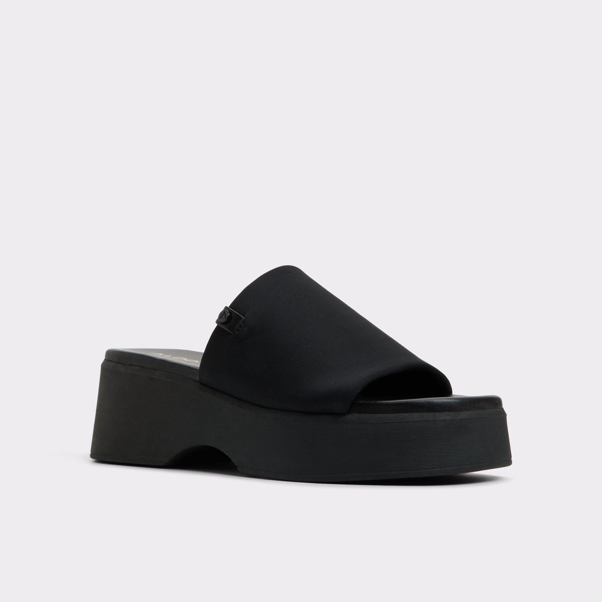 Yassa Black Women's Wedges | ALDO US Product Image