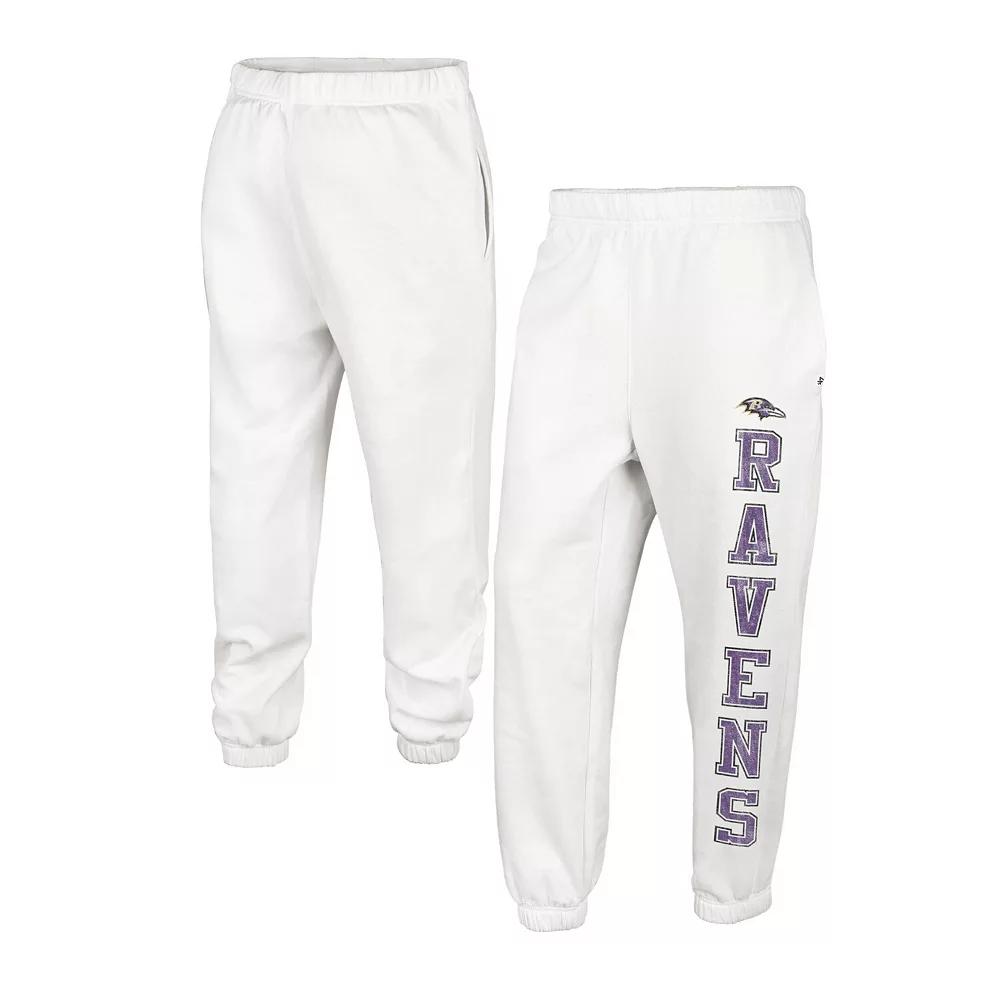 Women's '47 Oatmeal Baltimore Ravens Harper Joggers,  Product Image