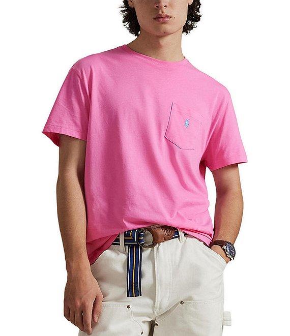 Polo Ralph Lauren Classic Fit Jersey Short Sleeve Pocket T-Shirt Product Image