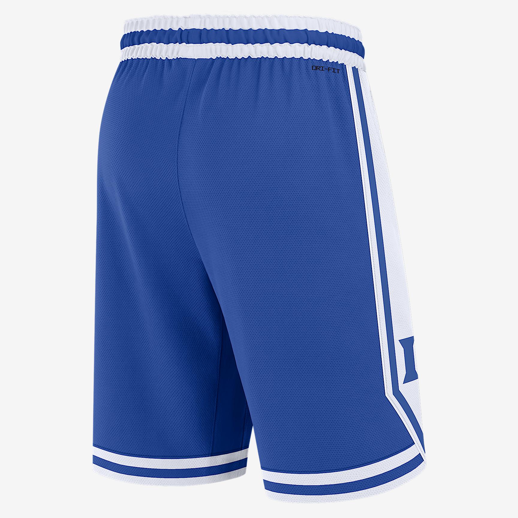 Duke Replica Basketball Nike Mens Dri-FIT College Shorts | NCBS09M8DU-H45 Product Image