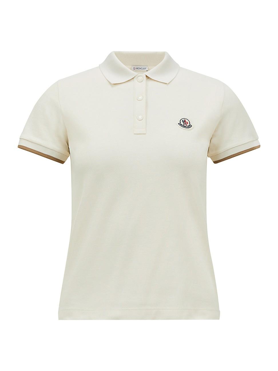 Womens Polo Shirt in Cotton Piquet Product Image