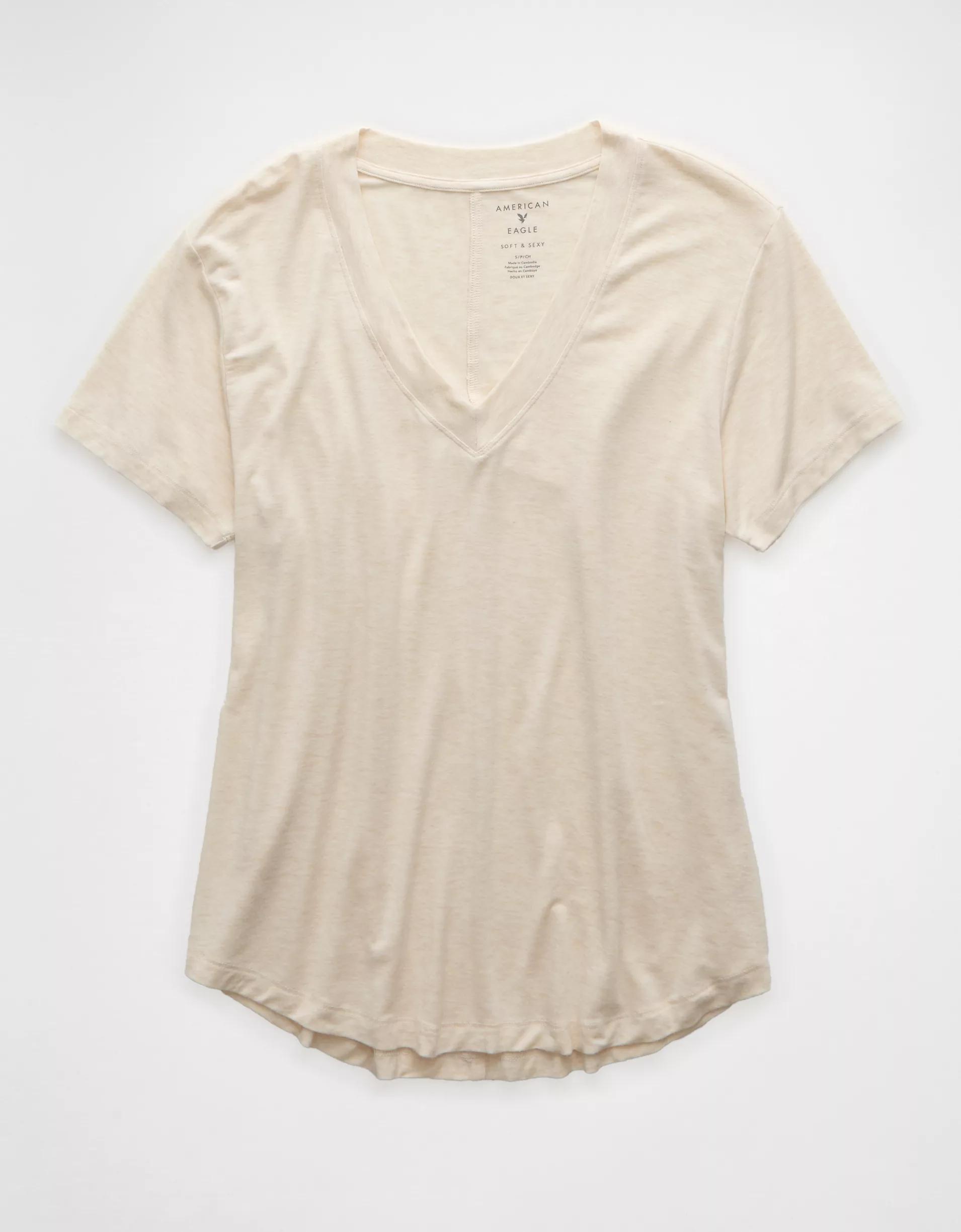 AE Soft & Sexy V-Neck T-Shirt Product Image