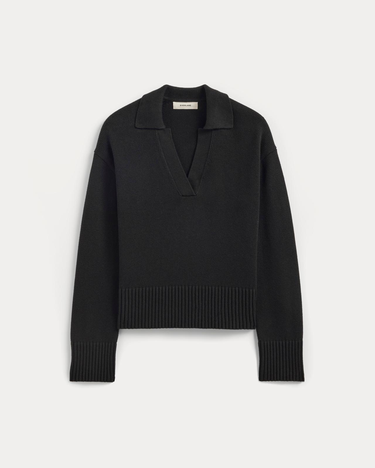 The Boxy Polo in Everyday Cotton Product Image