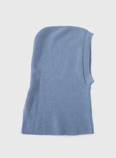 Frostwind Knit Hood Blue Product Image