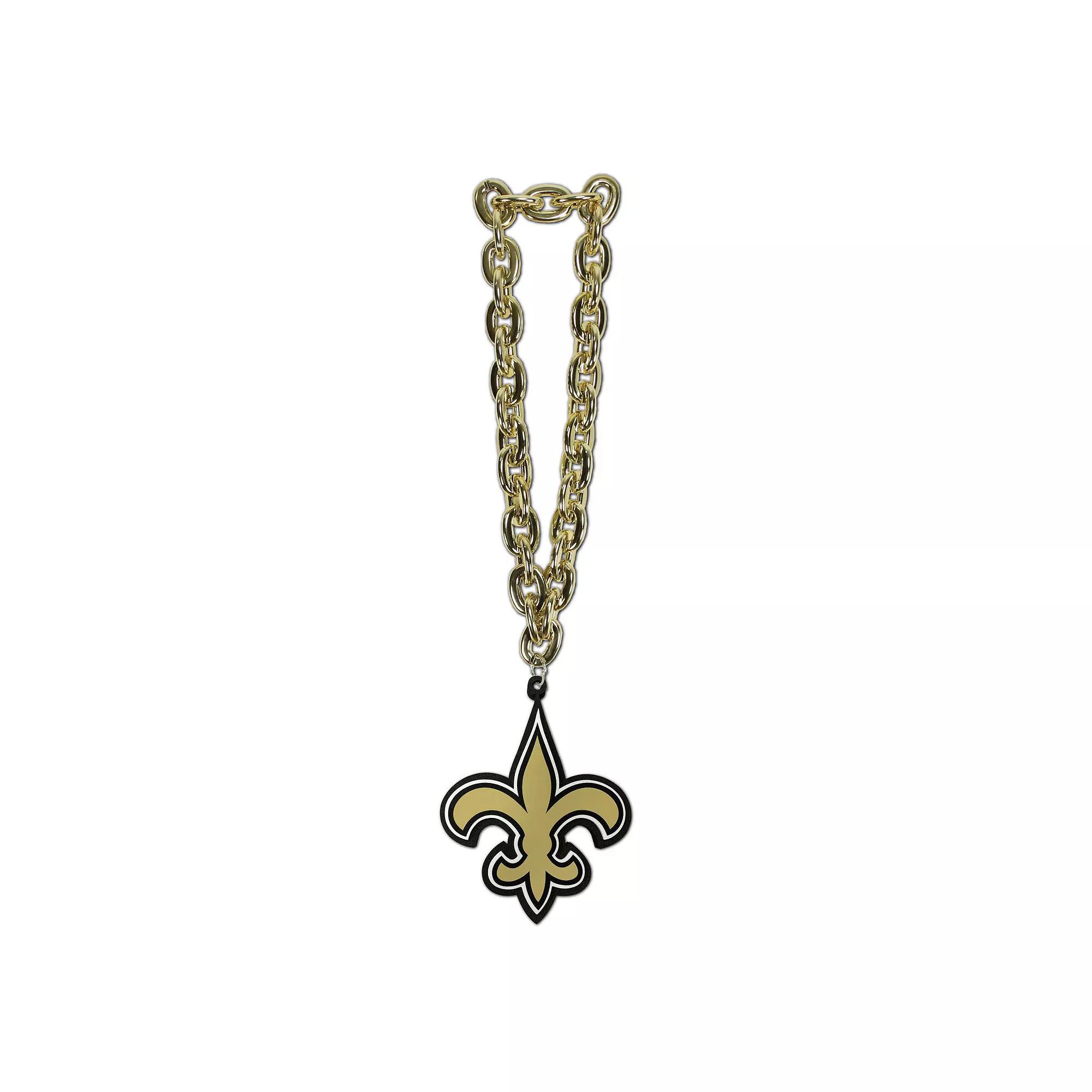 New Orleans Saints Team Logo Fan Chain, Adult Unisex Product Image