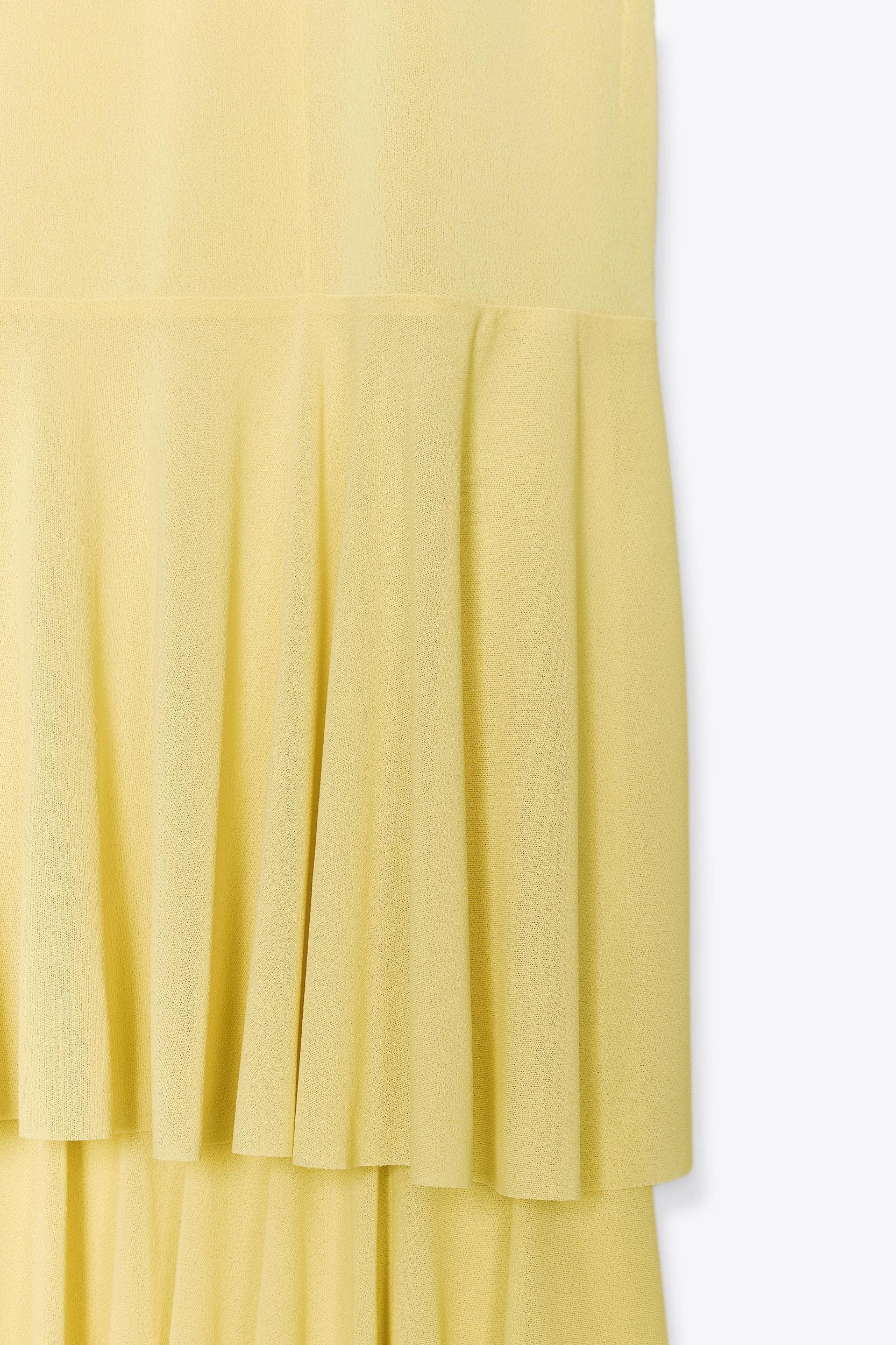 RUFFLED MIDI DRESS Product Image