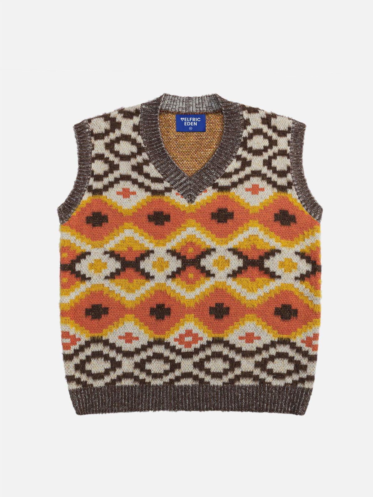 Aelfric Eden Fair Isle Sweater Vest Product Image