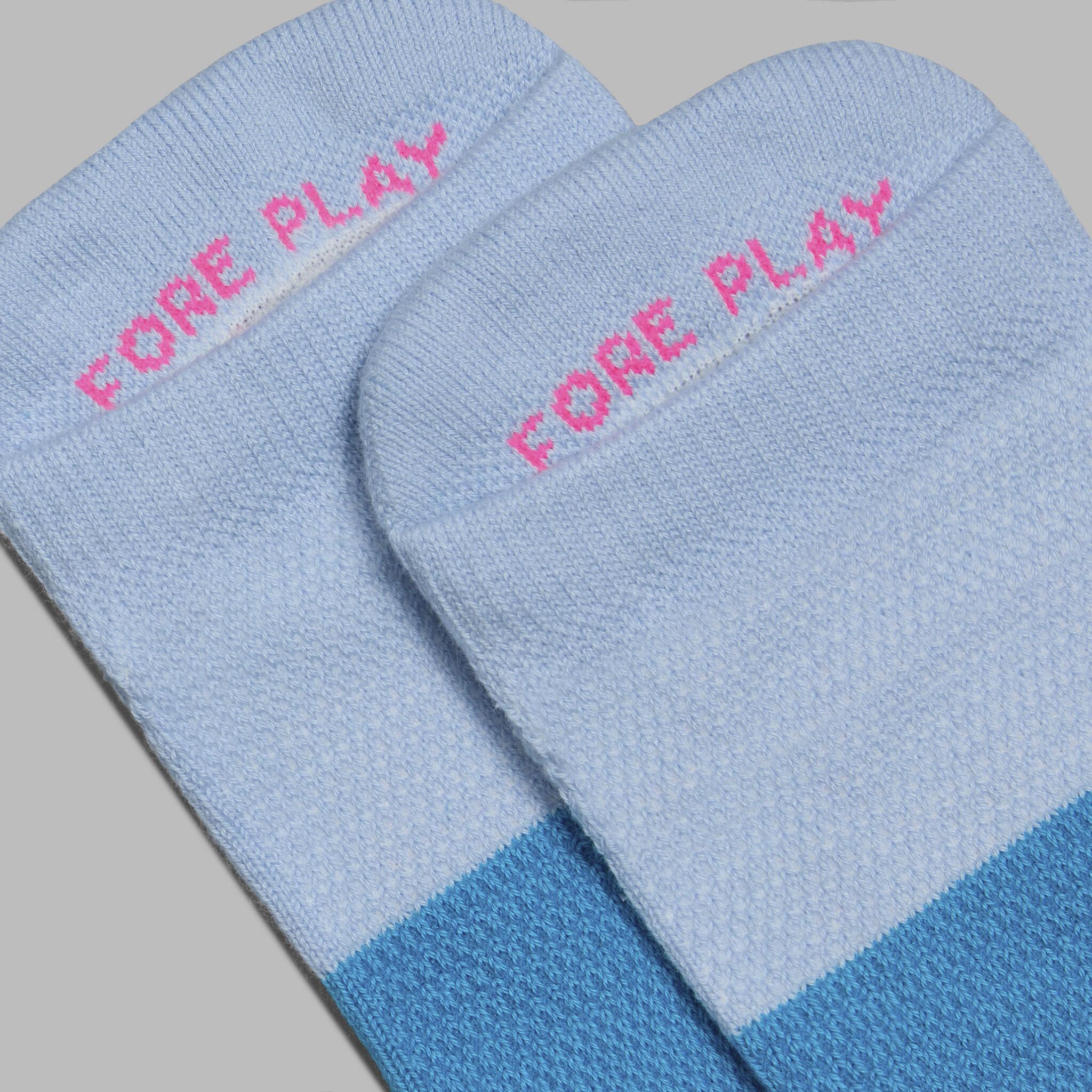 WOMEN'S TWO TONE FORE PLAY ANKLE SOCK Product Image
