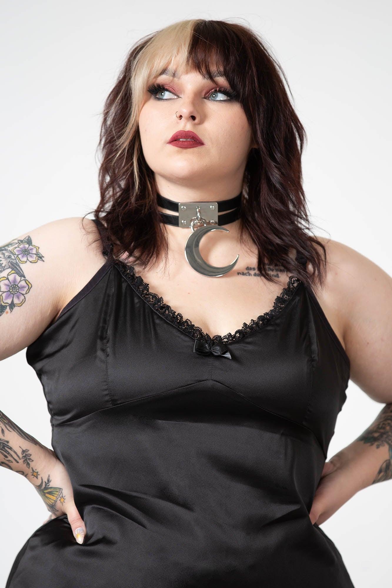 Loya Satin Maxi Dress Female Product Image