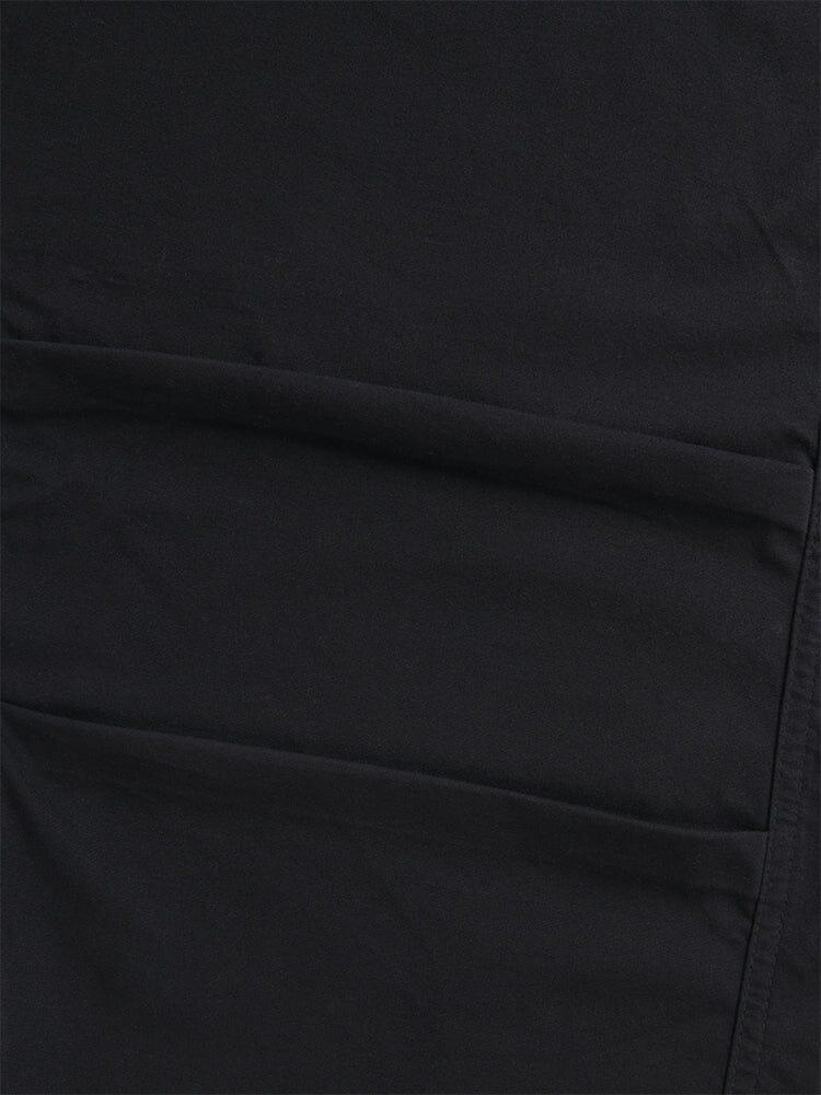 WOMEN'S BARREL LEG PANTS (BLACK) - BLACK / 25/26 Product Image