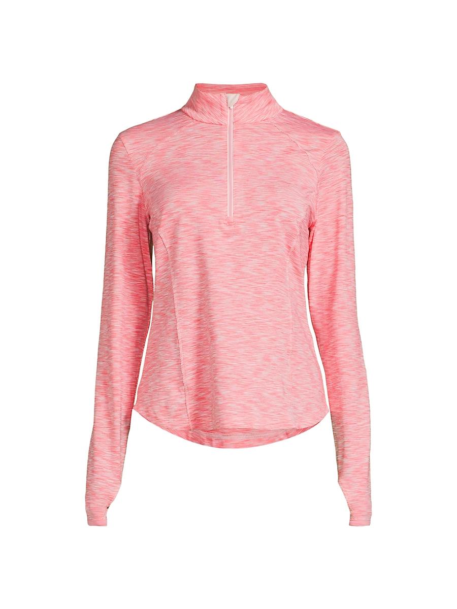 Womens Shae Half-Zip Pullover Top Product Image