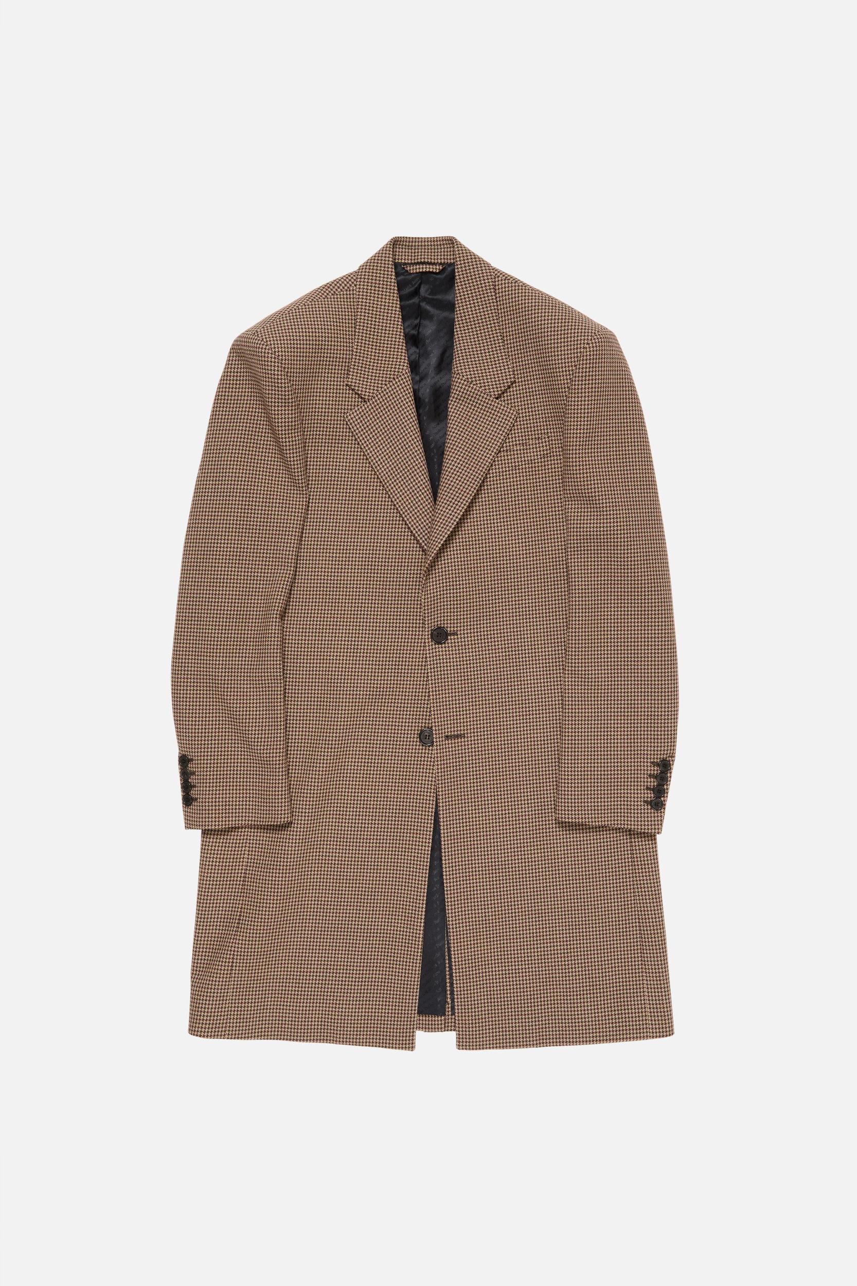 Single-Breasted Wool Coat Product Image