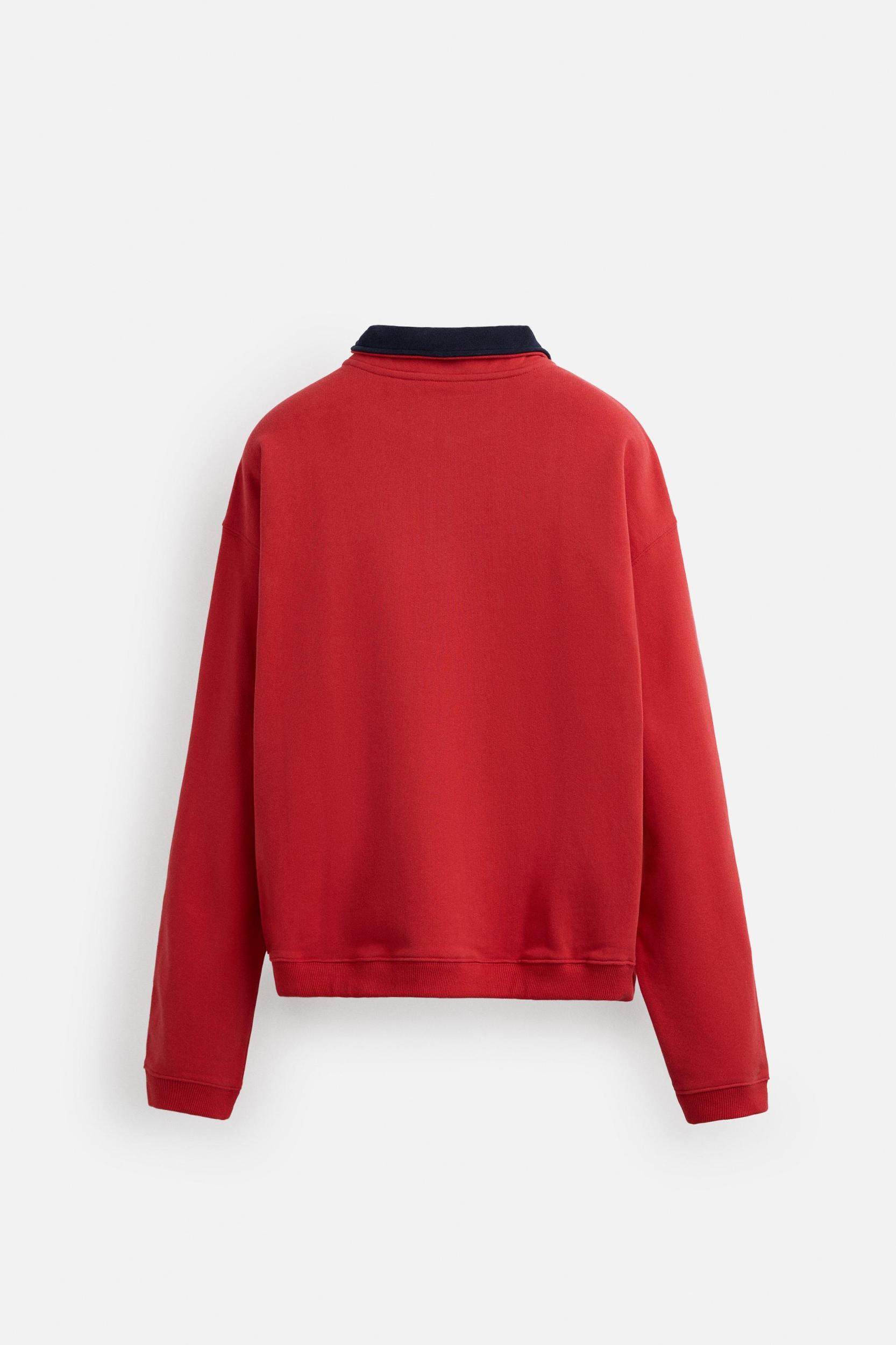 QUARTER-ZIP SWEATSHIRT Product Image
