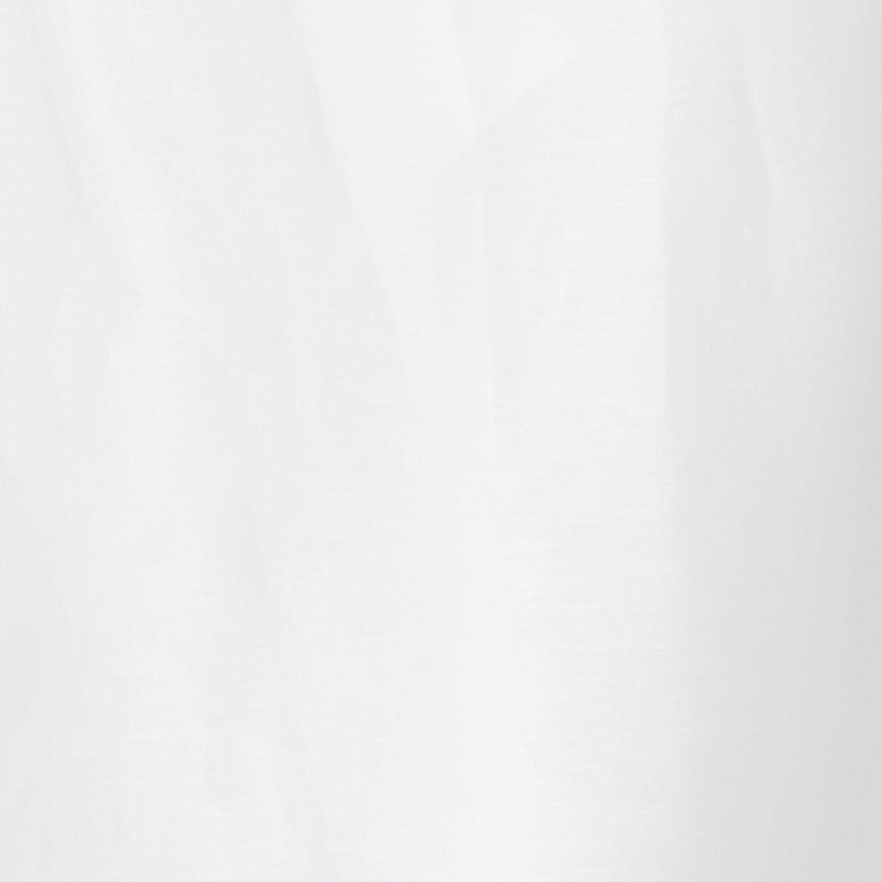 ROUNDED LINEN-COTTON SHIRT DRESS Product Image