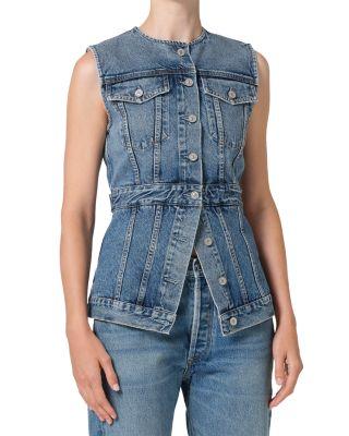 Idalene Denim Vest Product Image