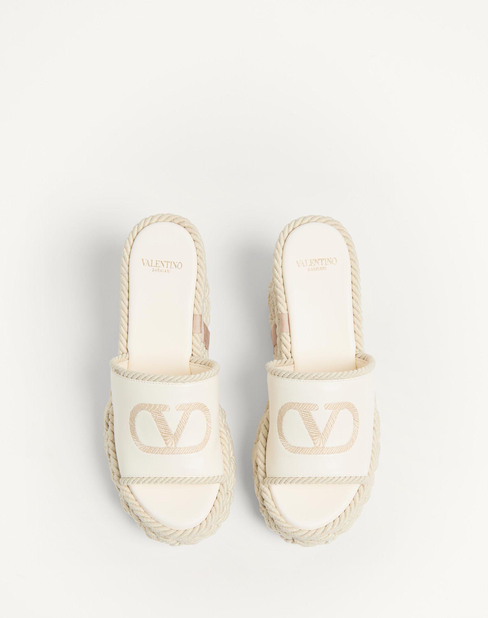 Vlogo Torchon Wedge Slide In Nappa 100Mm Product Image