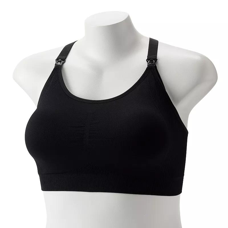 Plus Size Tek Gear® Maternity Nursing Bra, Women's, Size: 4XL, Mini Latte Product Image