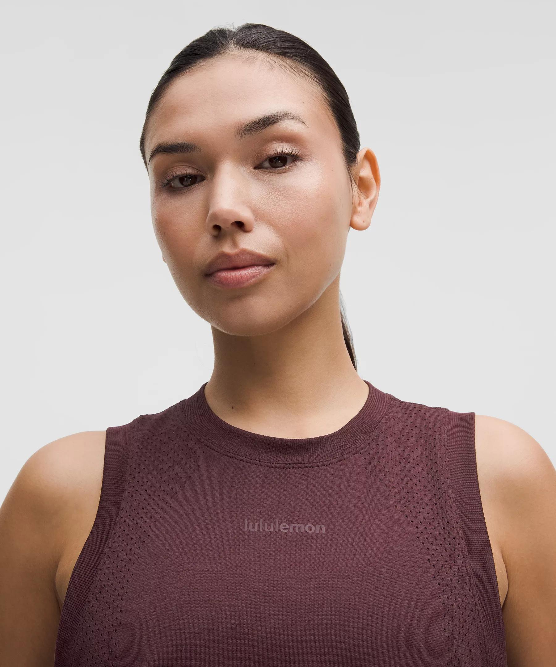 Swiftly High-Low Cropped Tank Top Product Image