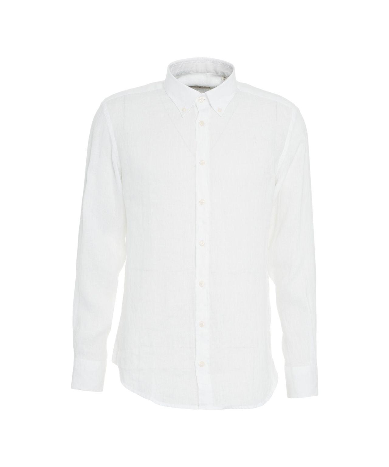 Button-down shirt in linen Product Image