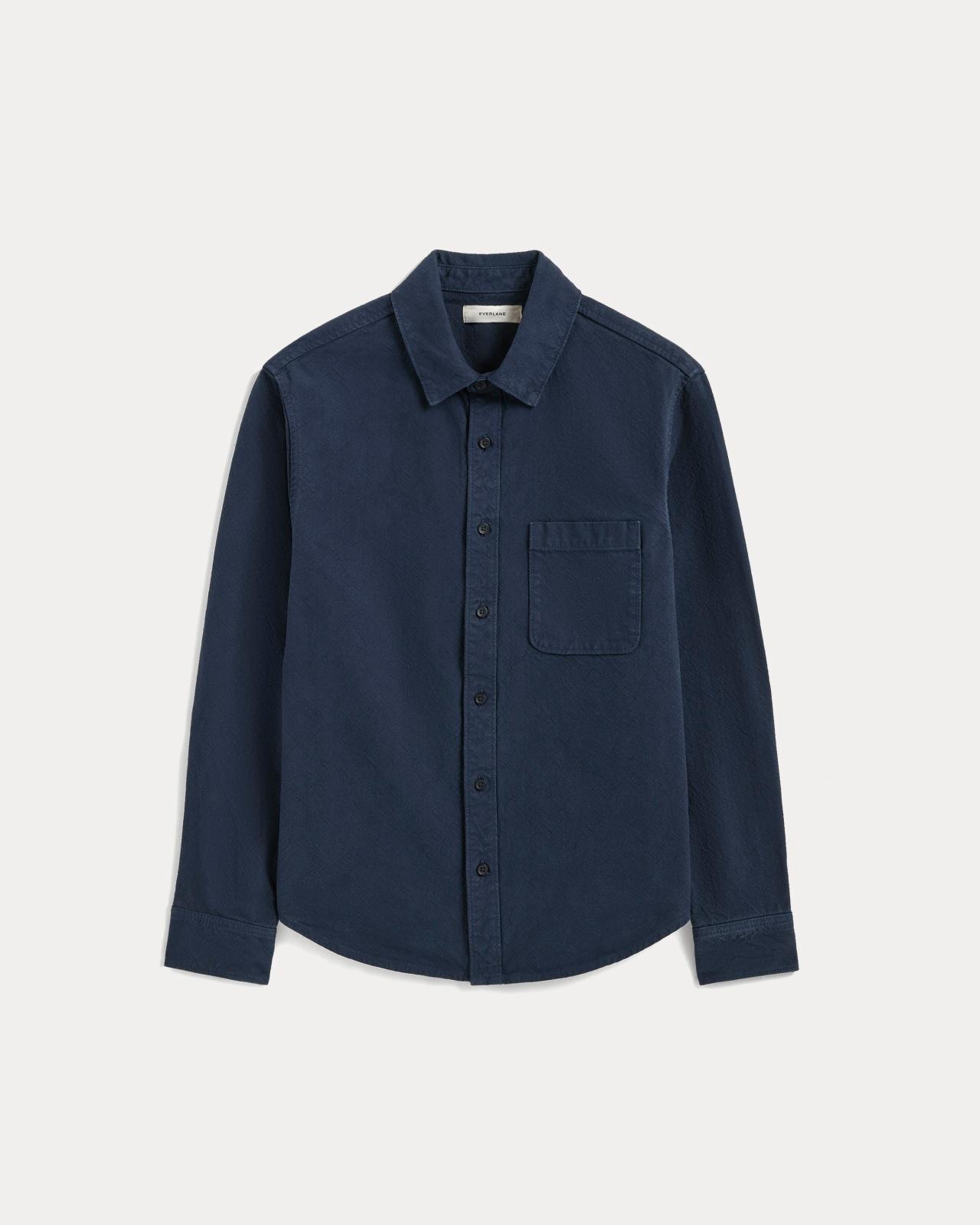 Mens Canvas Organic Cotton Overshirt Sweater by Everlane Product Image