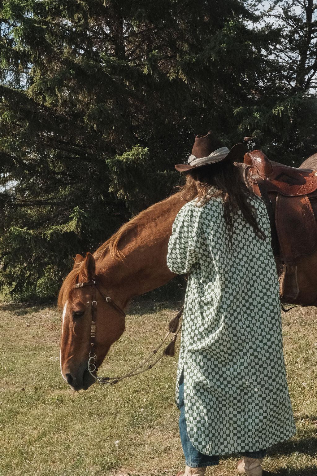 Matrix Shirt Dress Product Image