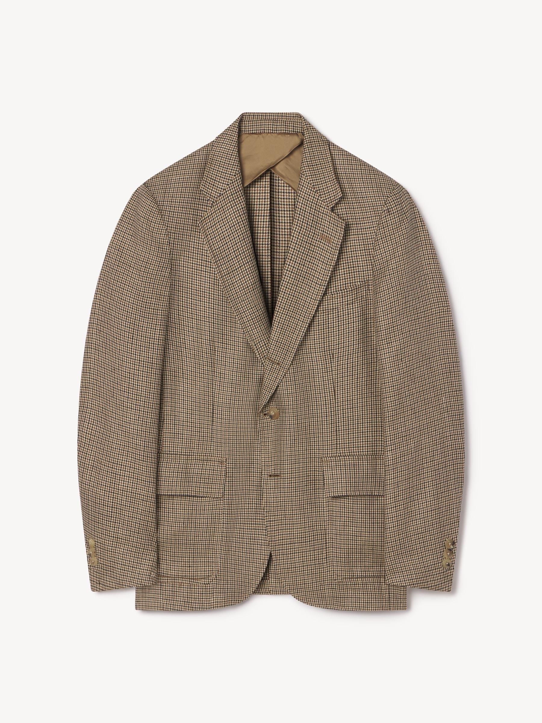 Russet Houndstooth Countryman Jacket Product Image