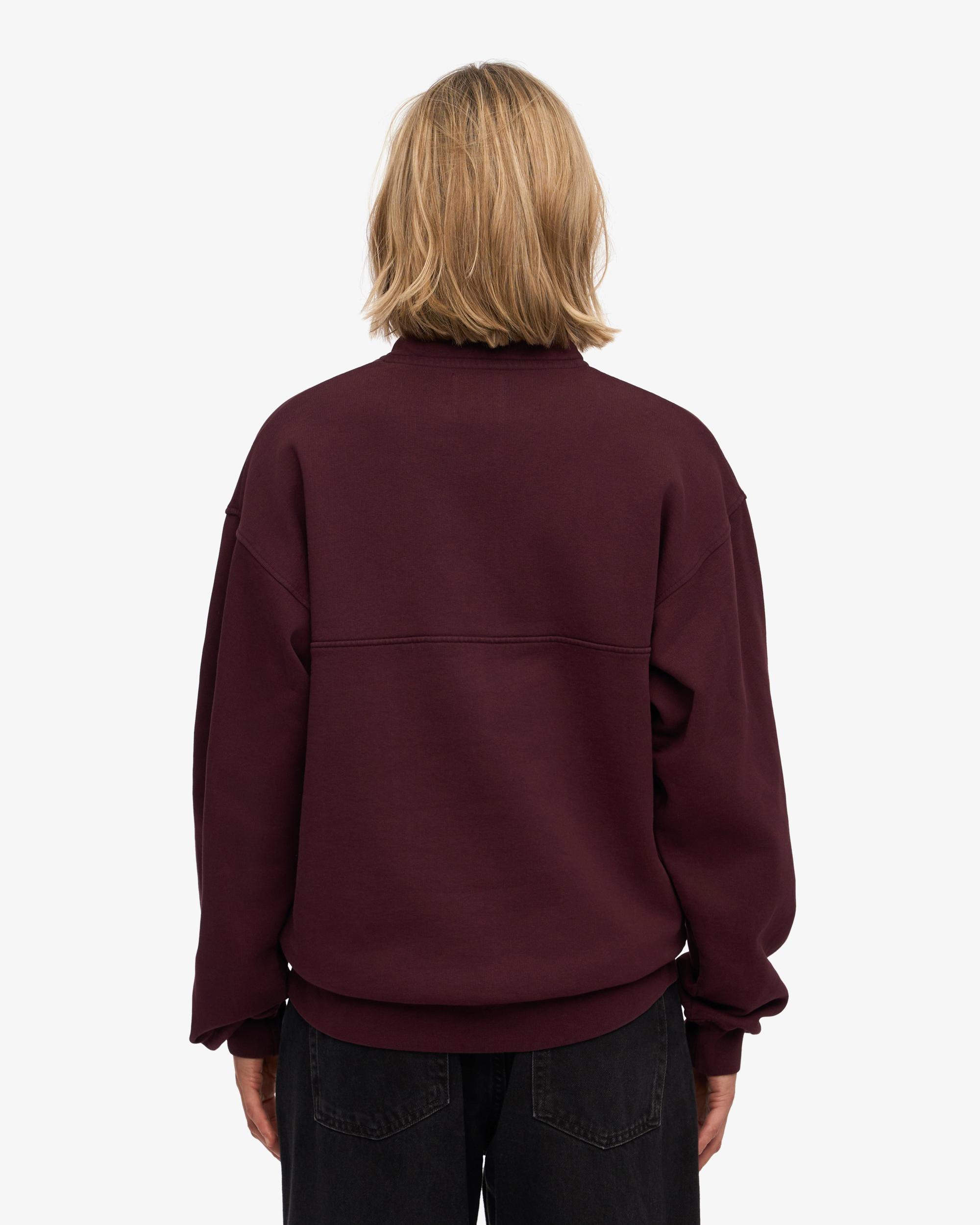 Organic Quarter Zip - Pine Green Product Image