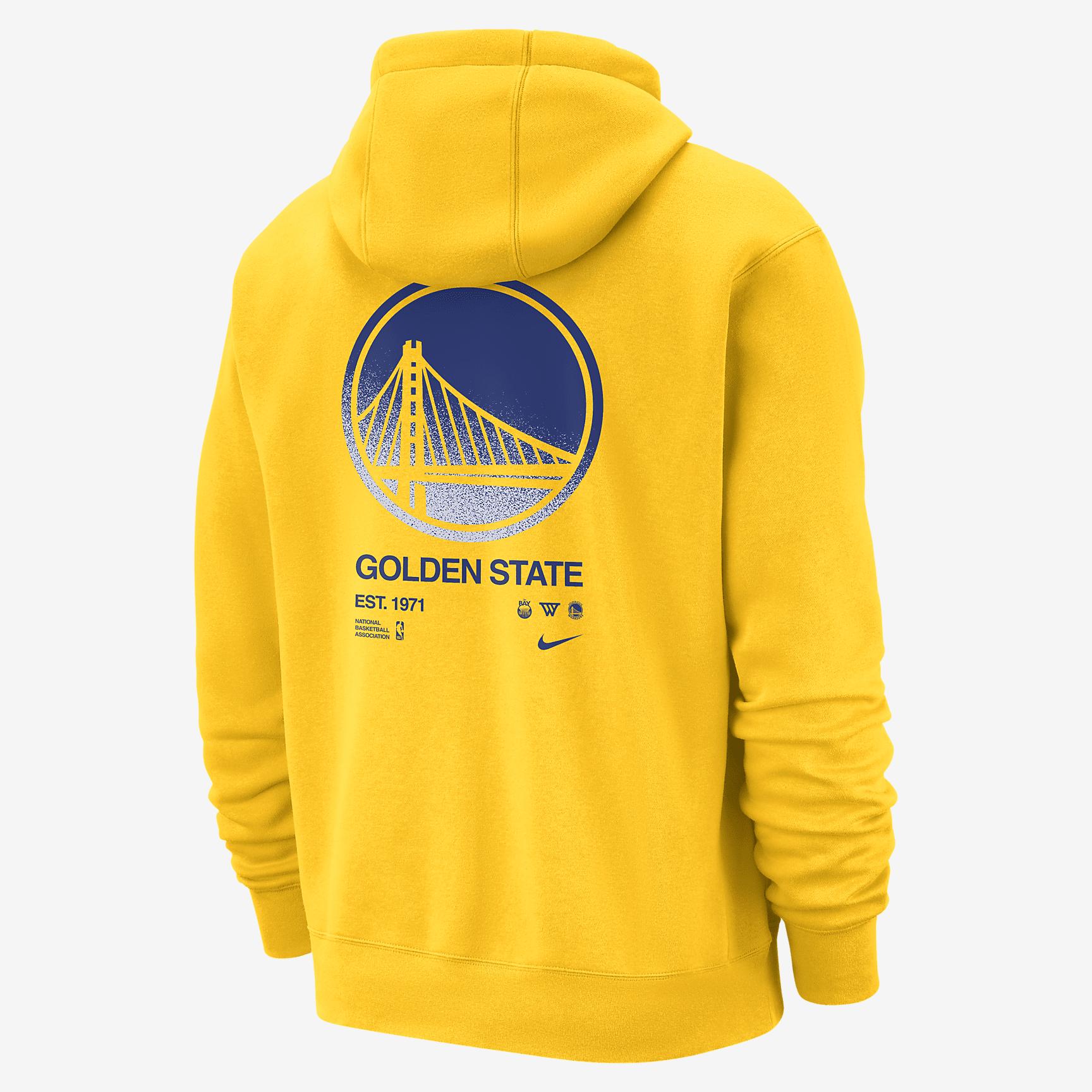 Golden State Warriors Club Courtside Nike Men's NBA Pullover Hoodie Product Image
