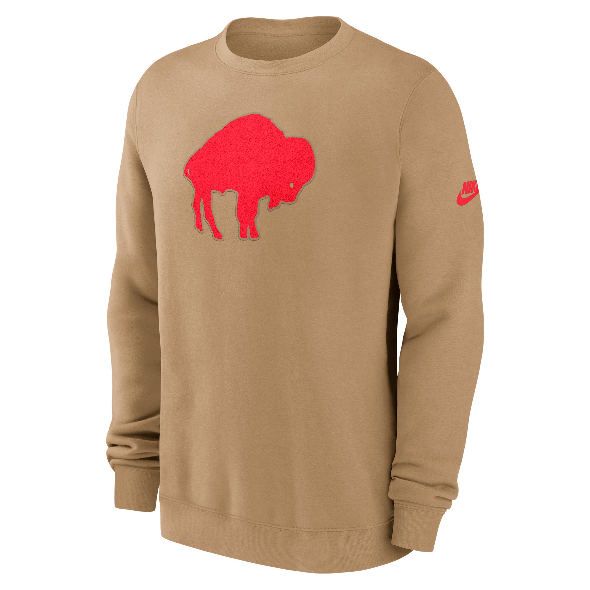 Green Bay Packers Swing Pass Rewind Club Men's Nike NFL Pullover Crew Product Image