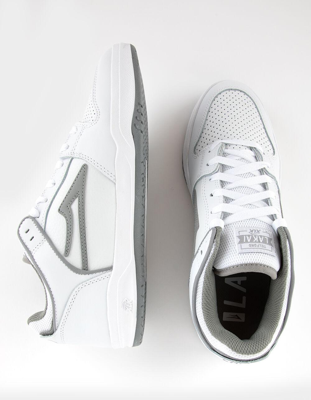 LAKAI Telford Low Mens Shoes - WHITE Product Image