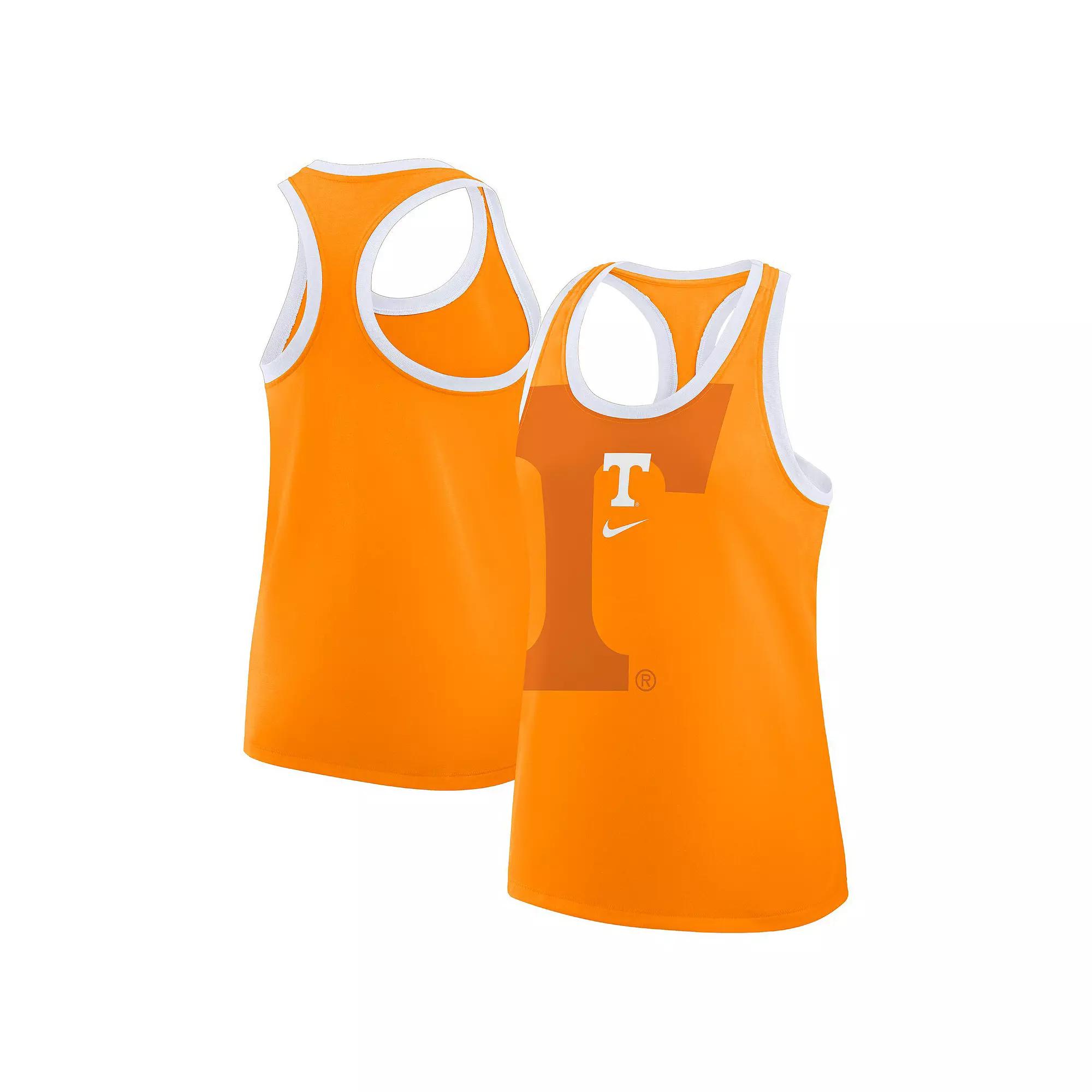 Women's Nike Tennessee Orange Tennessee Volunteers Primetime Tri-Blend Racerback Tank Top,  Product Image