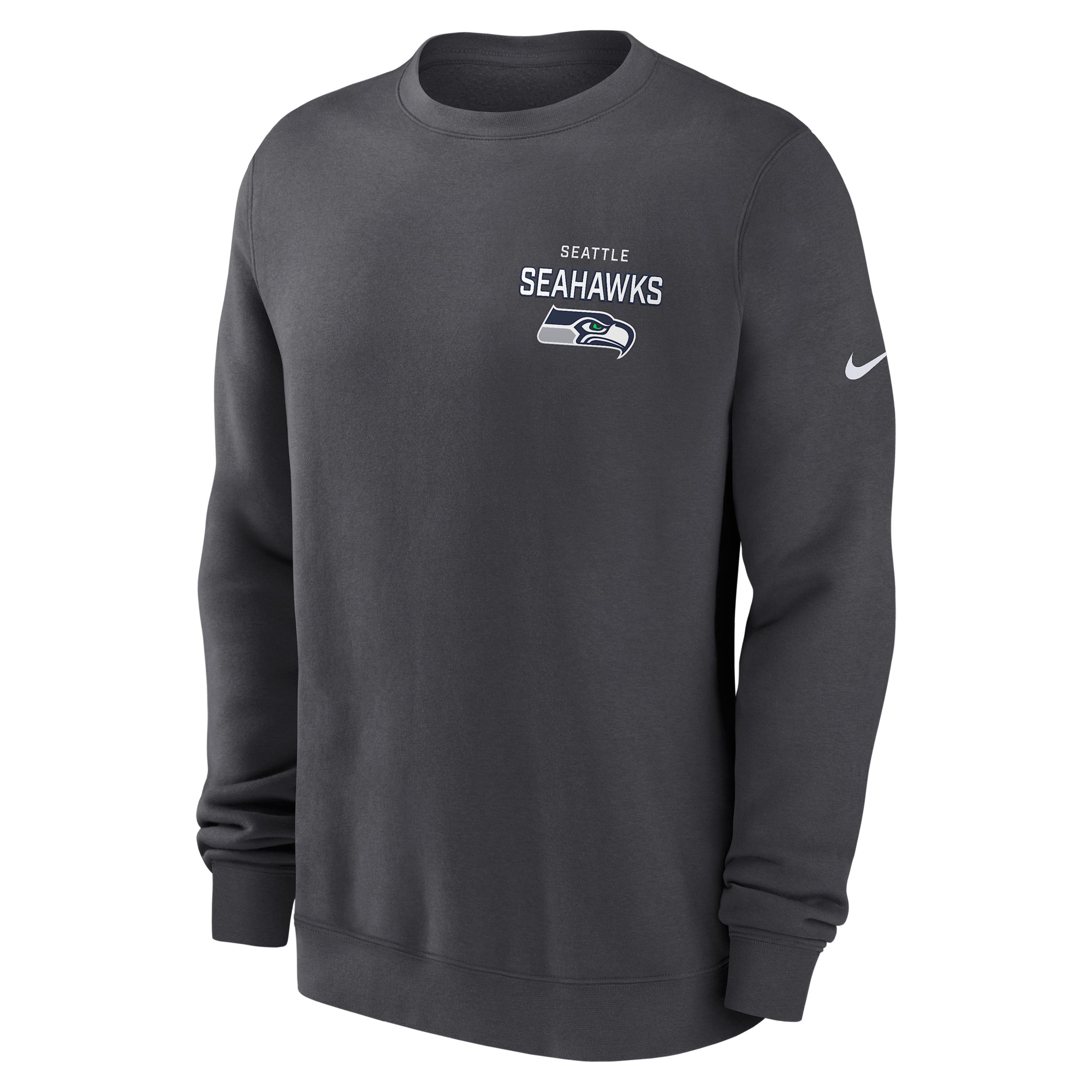 Cincinnati Bengals Draw Block Club Nike Mens NFL Pullover Crew | NKPV00A9A-KU0 Product Image