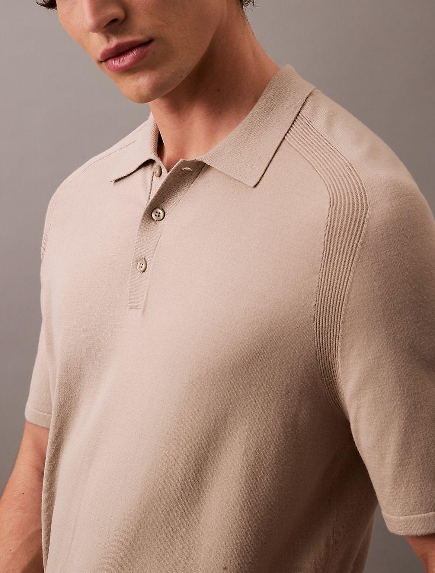 Tech Knit Sweater Polo Shirt Product Image