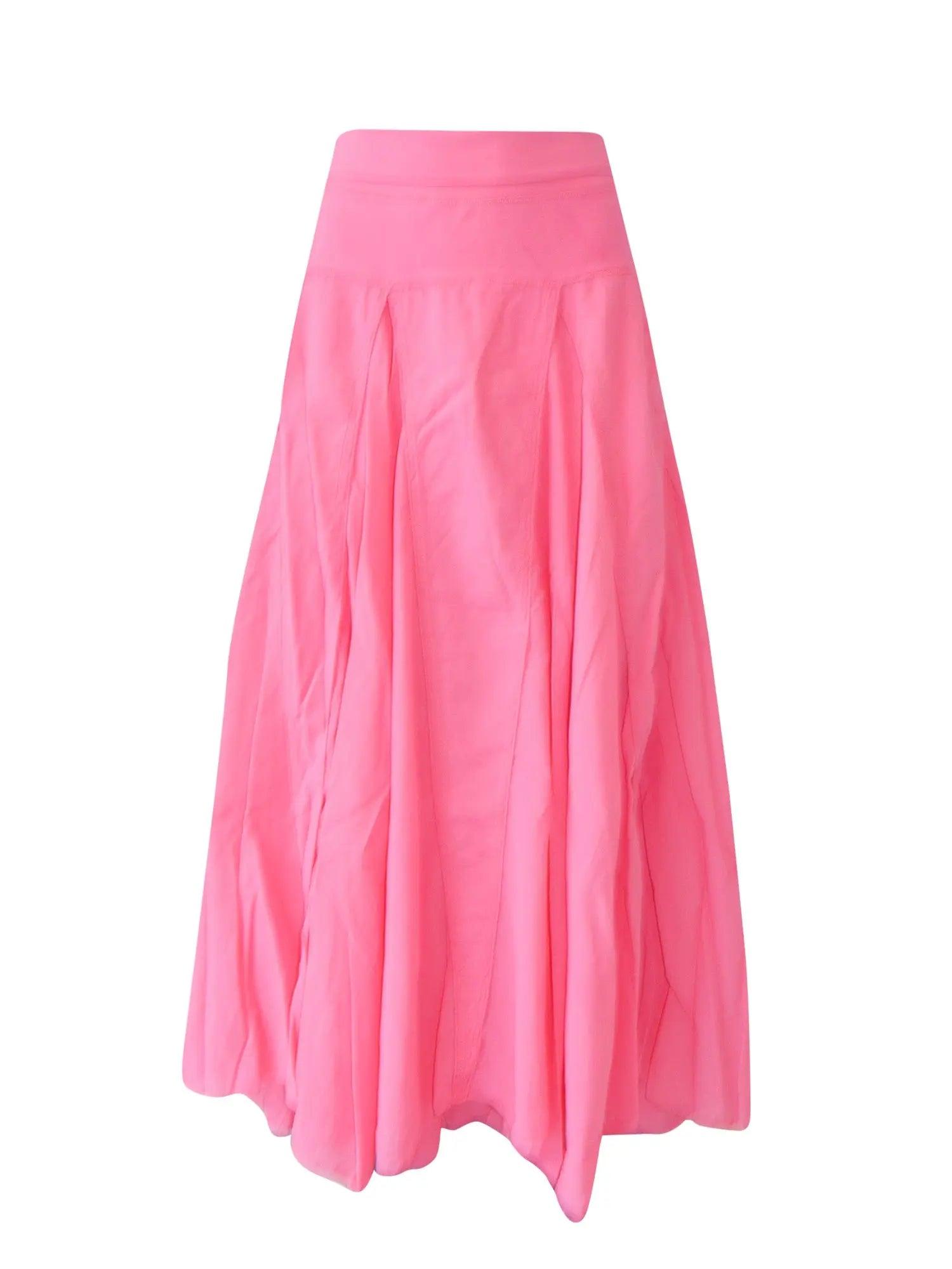 Hard Tail Rolldown Waist Diamond Flare Skirt (Style VL-19) Product Image