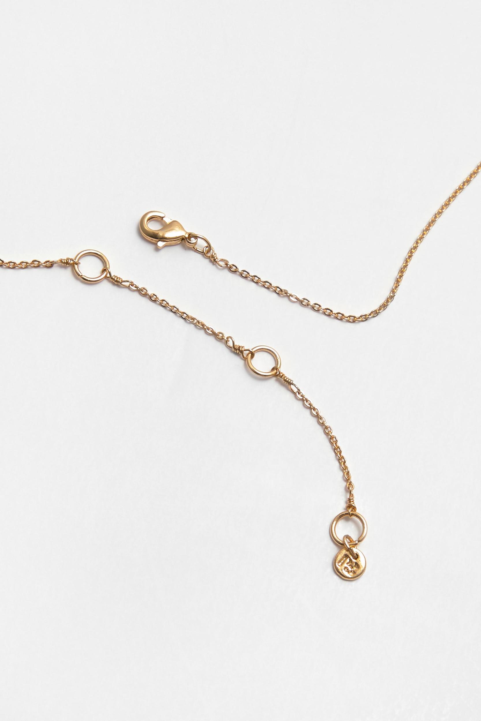 Chain necklace with rhinestones Product Image