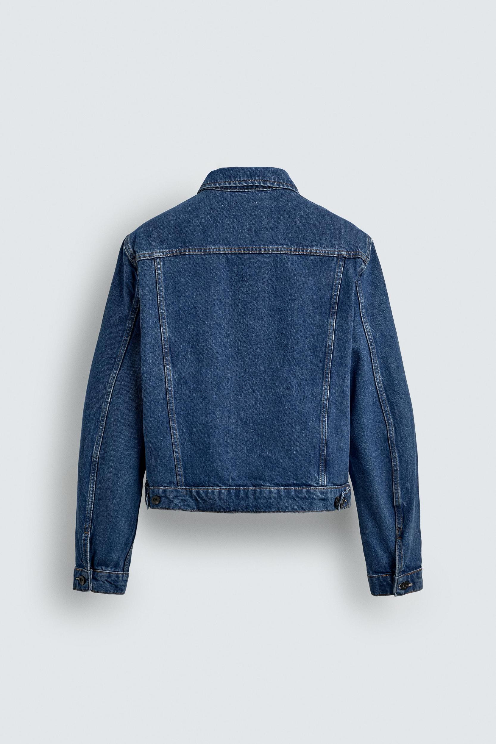 RELAXED FIT DENIM JACKET Product Image