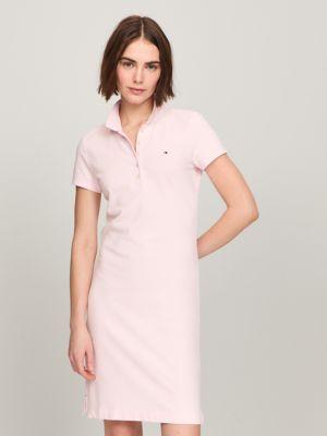 Stretch-Cotton Regular Fit Polo Dress Product Image