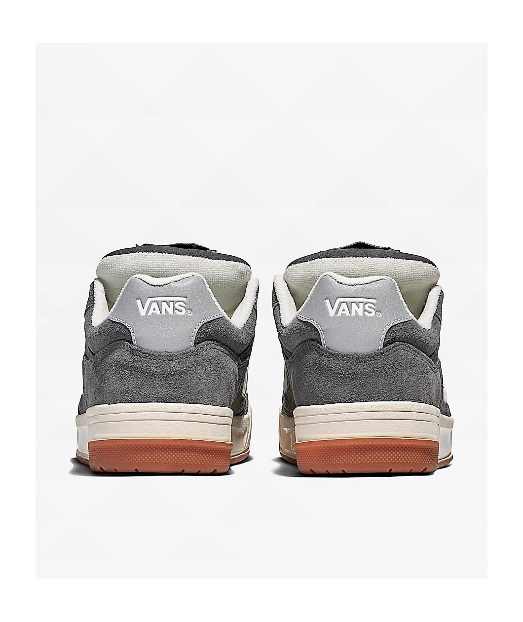 Vans Upland Pewter Grey Skate Shoes Product Image