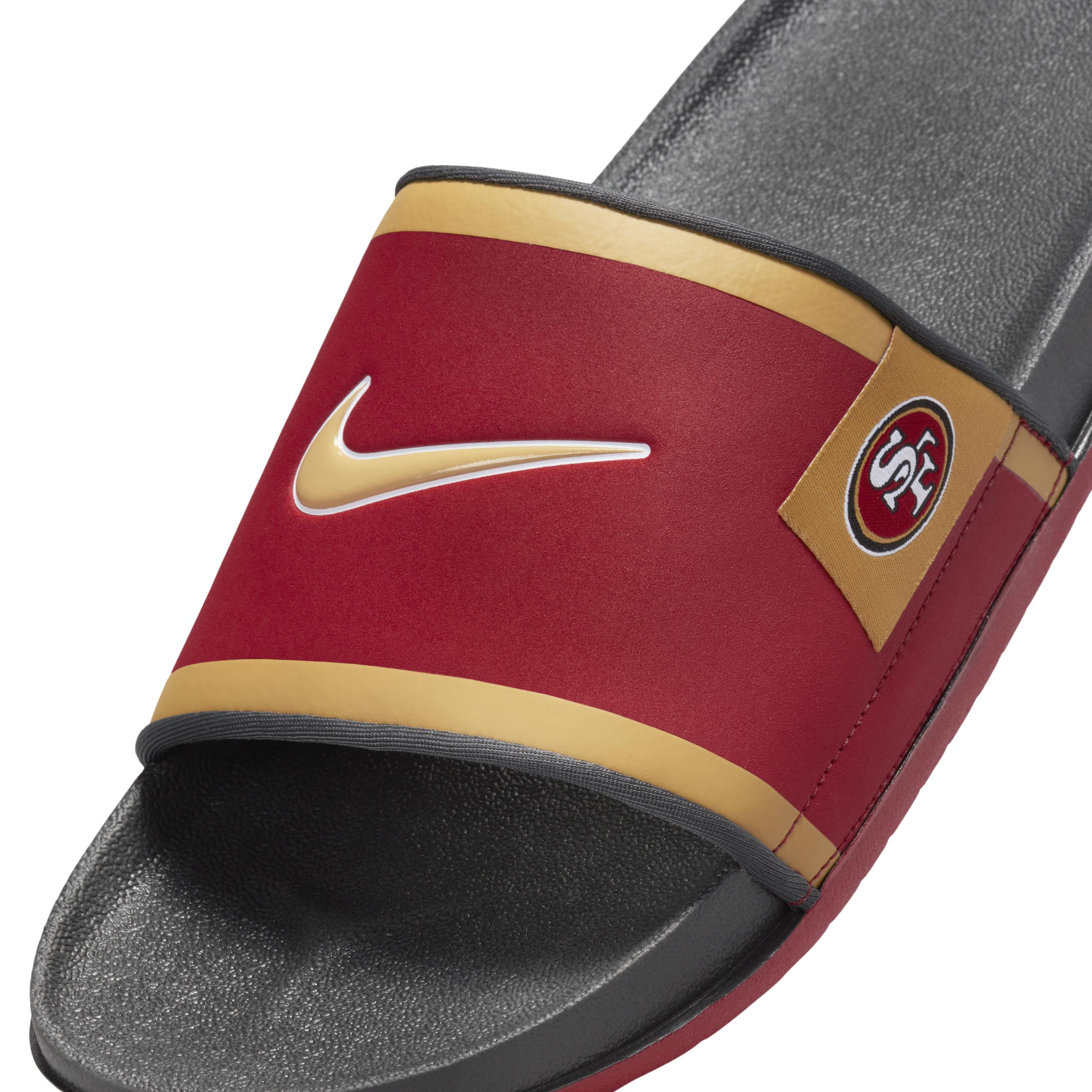 Nike Mens Offcourt (San Francisco 49ers) Offcourt Slides | FN2631-600 Product Image