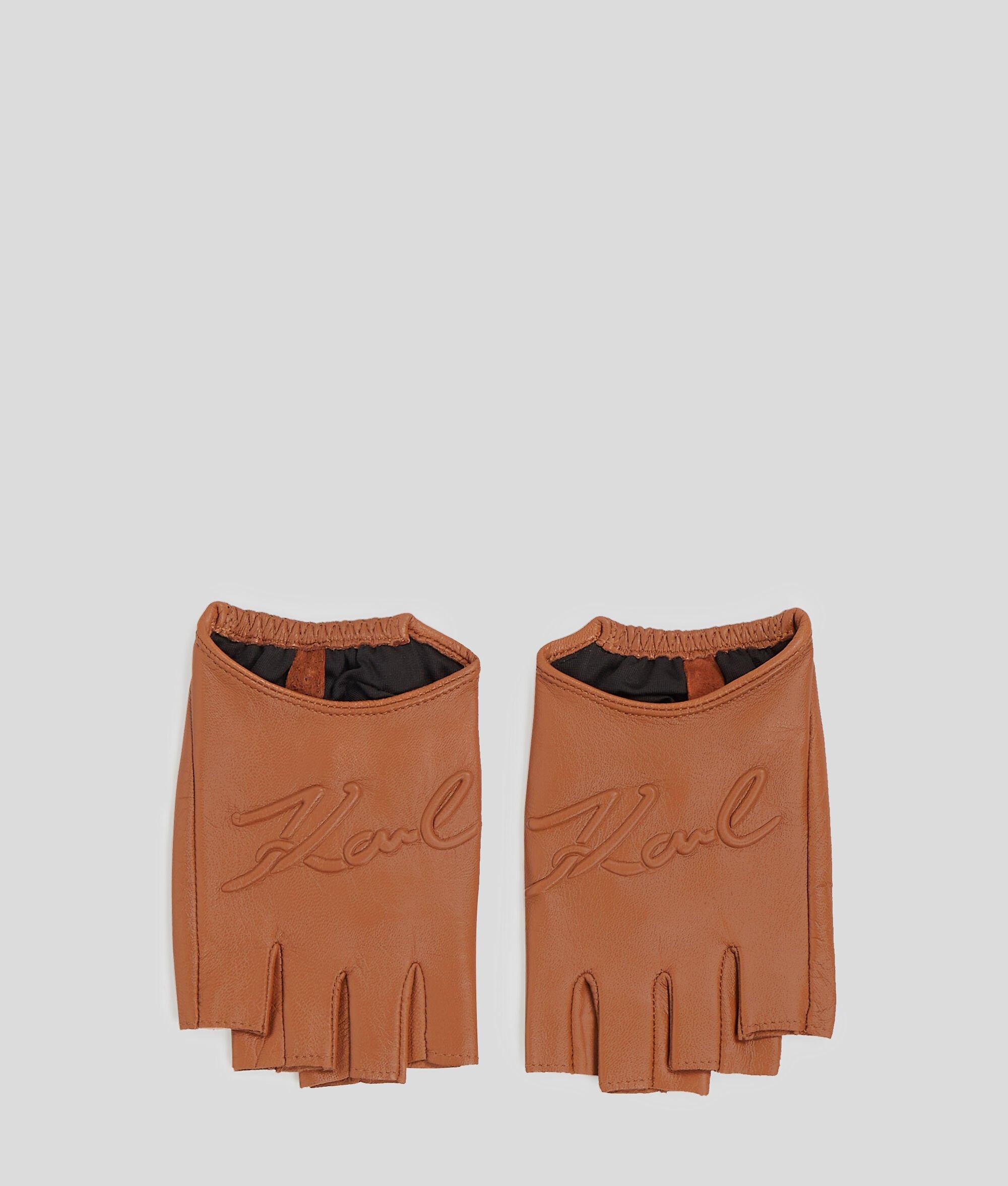 K/SIGNATURE FINGERLESS GLOVES Product Image