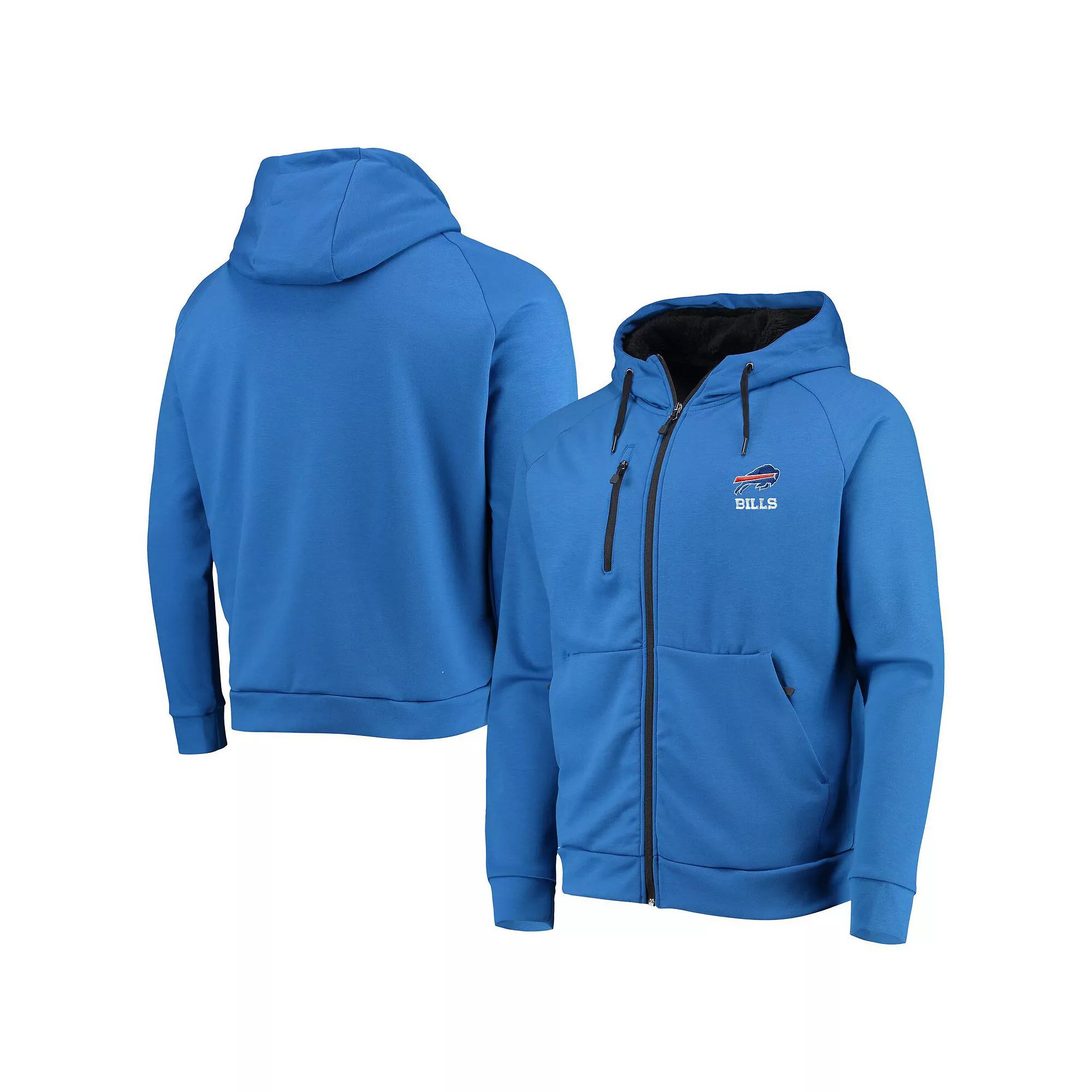 Men's Dunbrooke Black New Orleans Saints Craftsman Thermal-Lined Full-Zip Hoodie,  Product Image