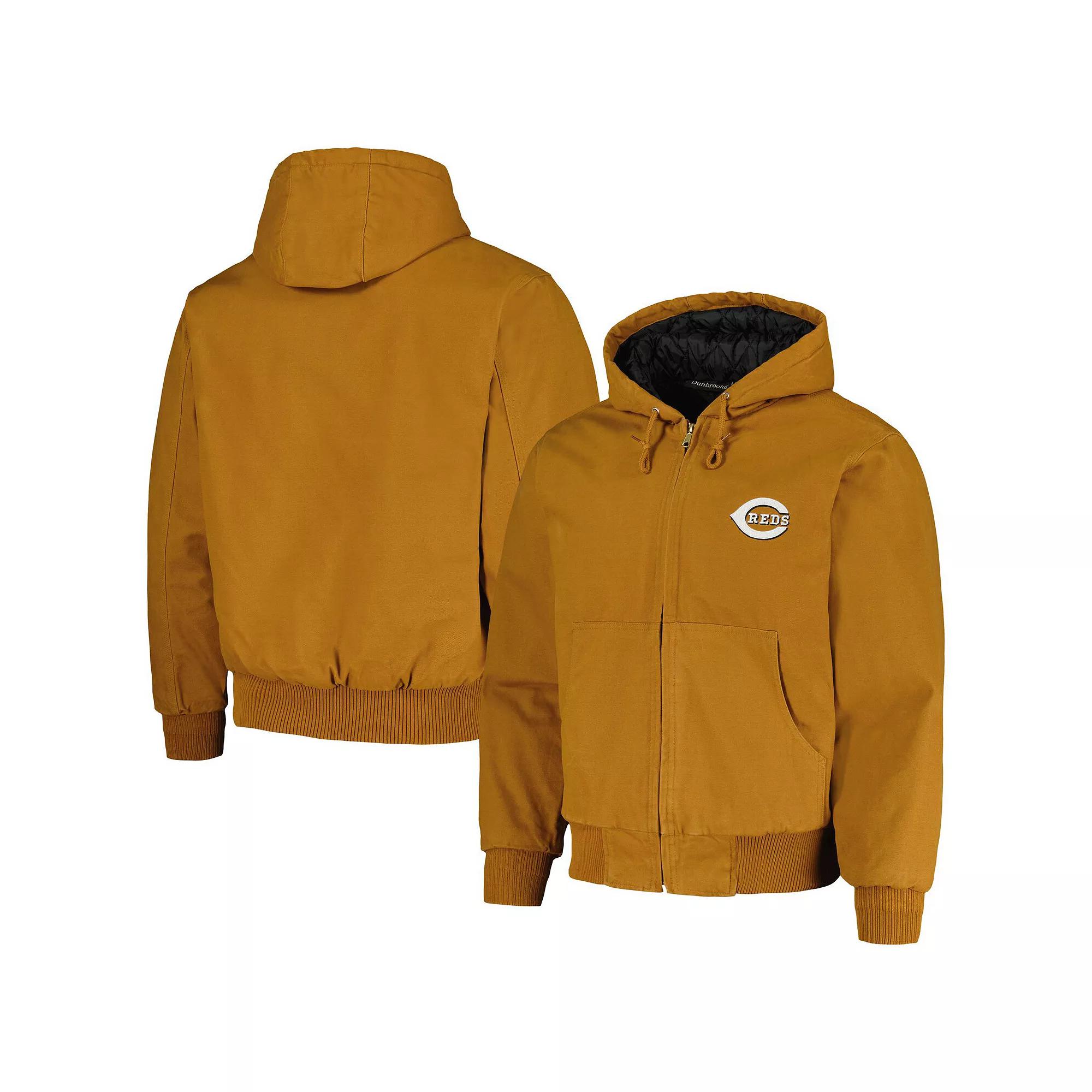 Men's Dunbrooke Brown Boston Red Sox Dakota Work Full-Zip Hoodie Jacket,  Product Image