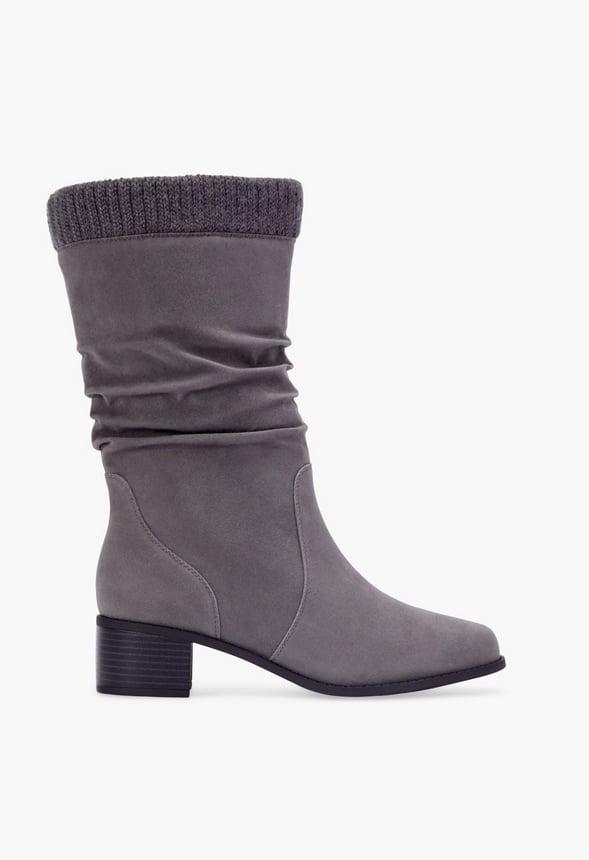 JustFab Margaux Platform Loafer Pump Womens Black/ White Size 8.5 Product Image