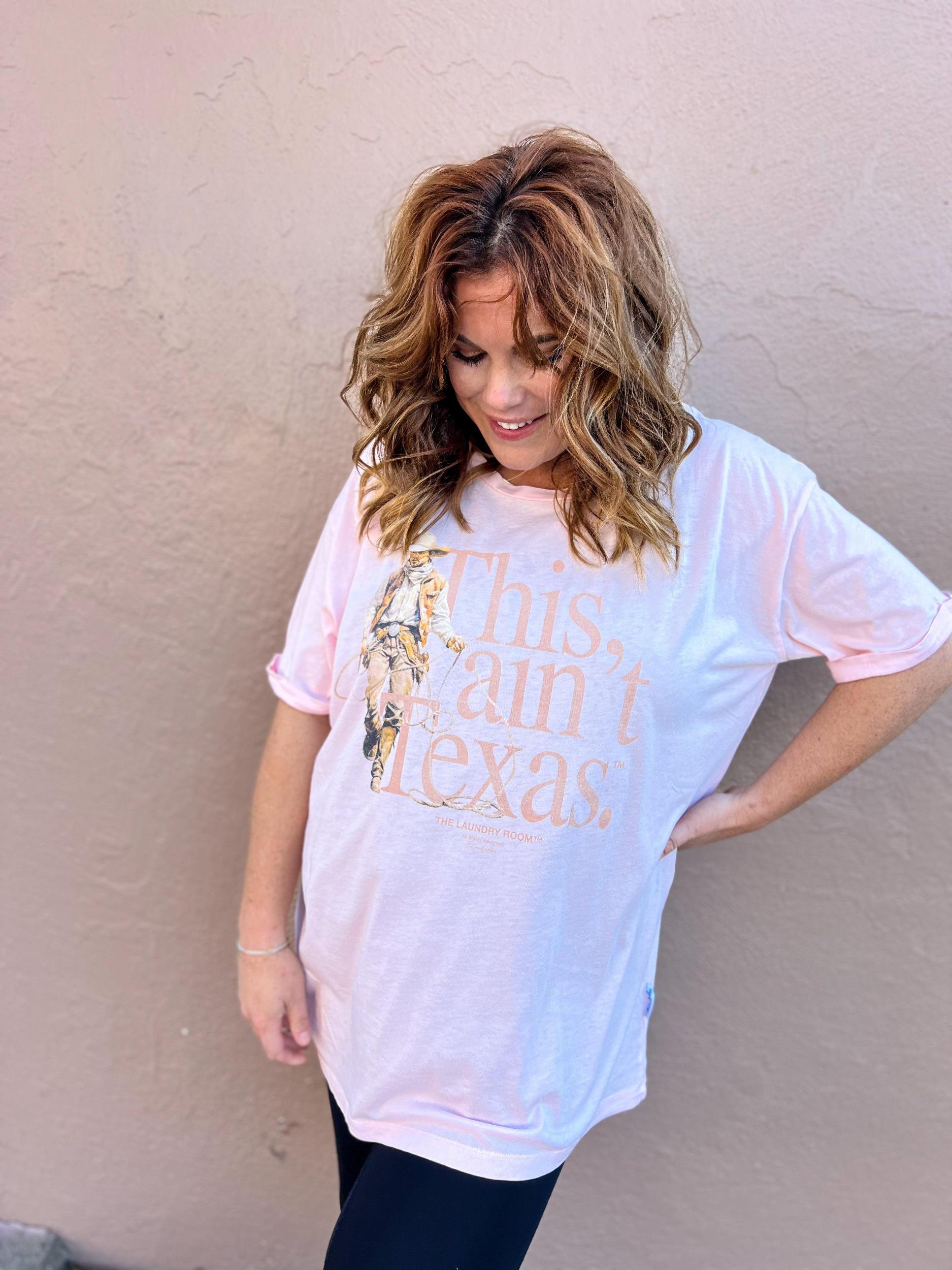 This Ain't Texas Roper Oversized Tee Product Image