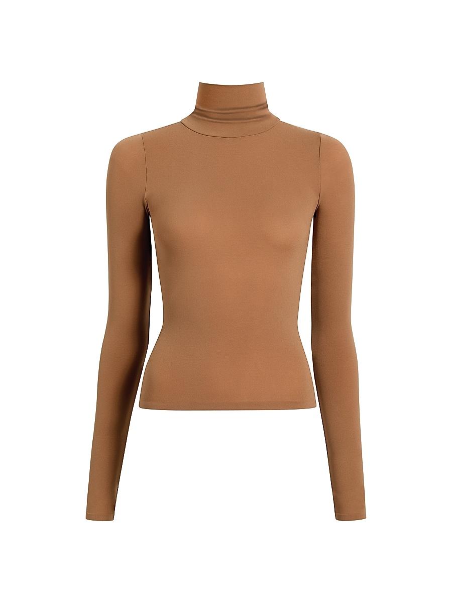 Womens Ballet Body Long-Sleeve Turtleneck Product Image