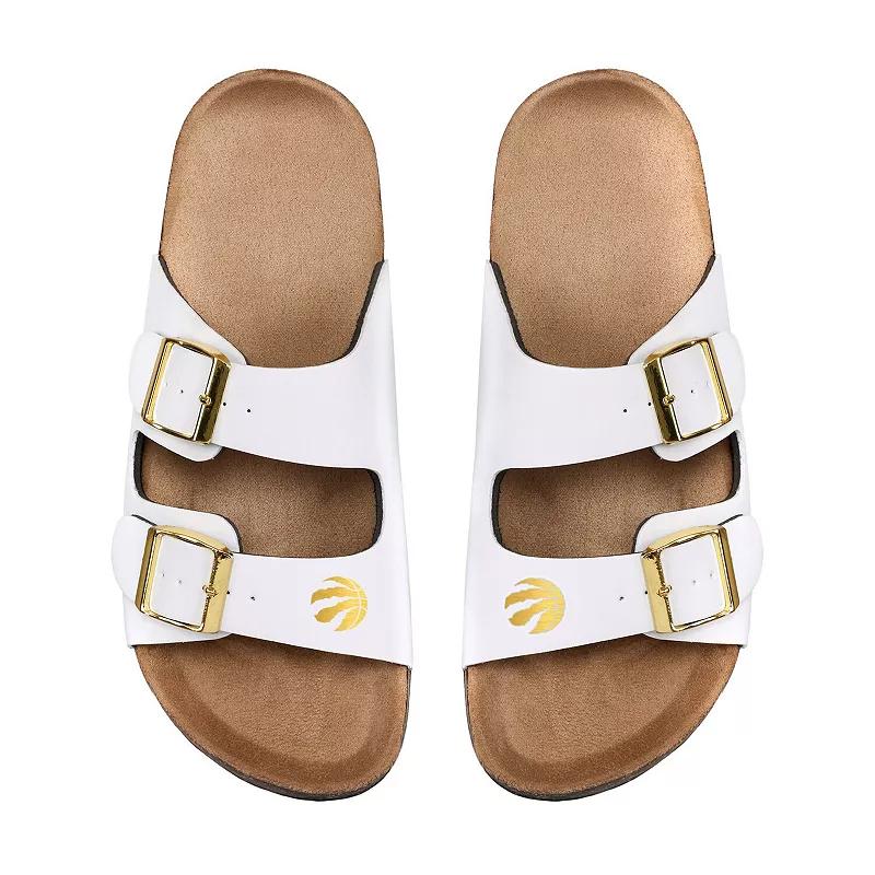 Women's FOCO Philadelphia 76ers Double-Buckle Sandals,  Product Image